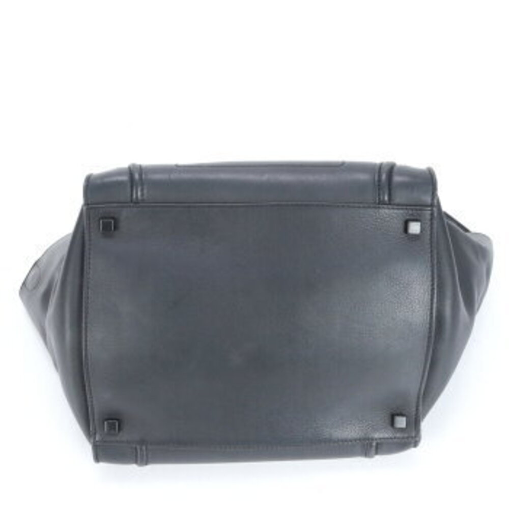 Celine Luggage Phantom leather Shoulder Bag Tote black - Picture 6 of 11